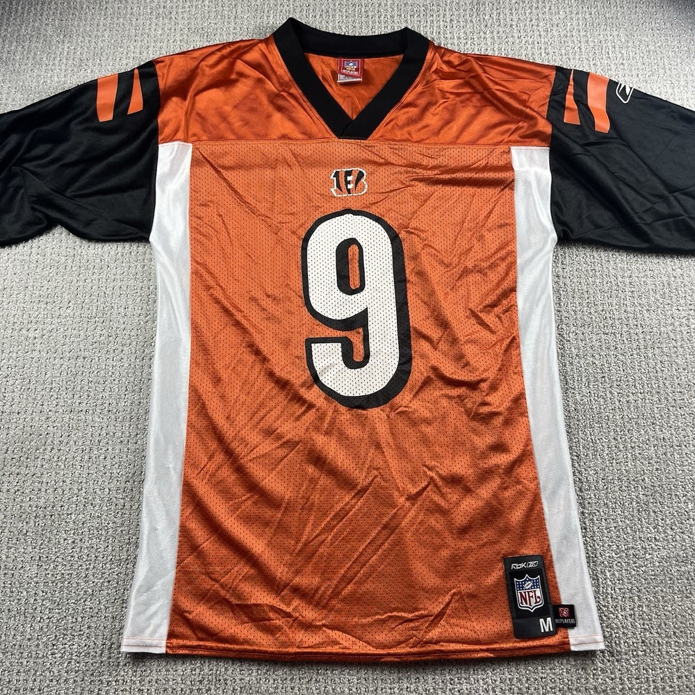 Vintage Reebok Cincinnati Bengals Carson Palmer Jersey #9 NFL Players Men Medium